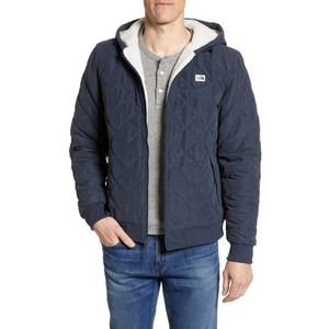 THE NORTH FACE Cuchillo Insulated Hooded Jacket Urban Navy Size XXL Fleece Lined